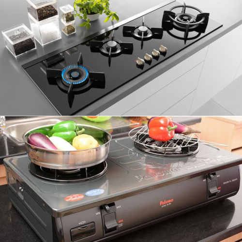 Bếp Gas Âm Và Bếp Gas Dương Ưu Nhược Điểm Từng Loại